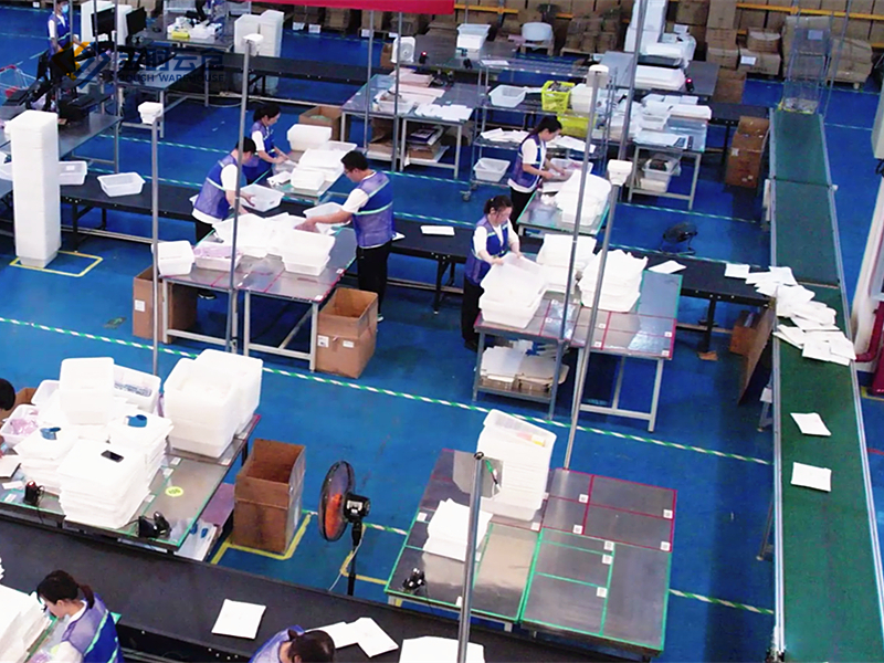 寶時(shí)服裝電商倉儲-打包區(qū)域 寶時(shí)服裝電商倉儲-打包區(qū)域